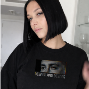 Budanov Deeper and Deeper Sweatshirt | Gildan® 18000 Black